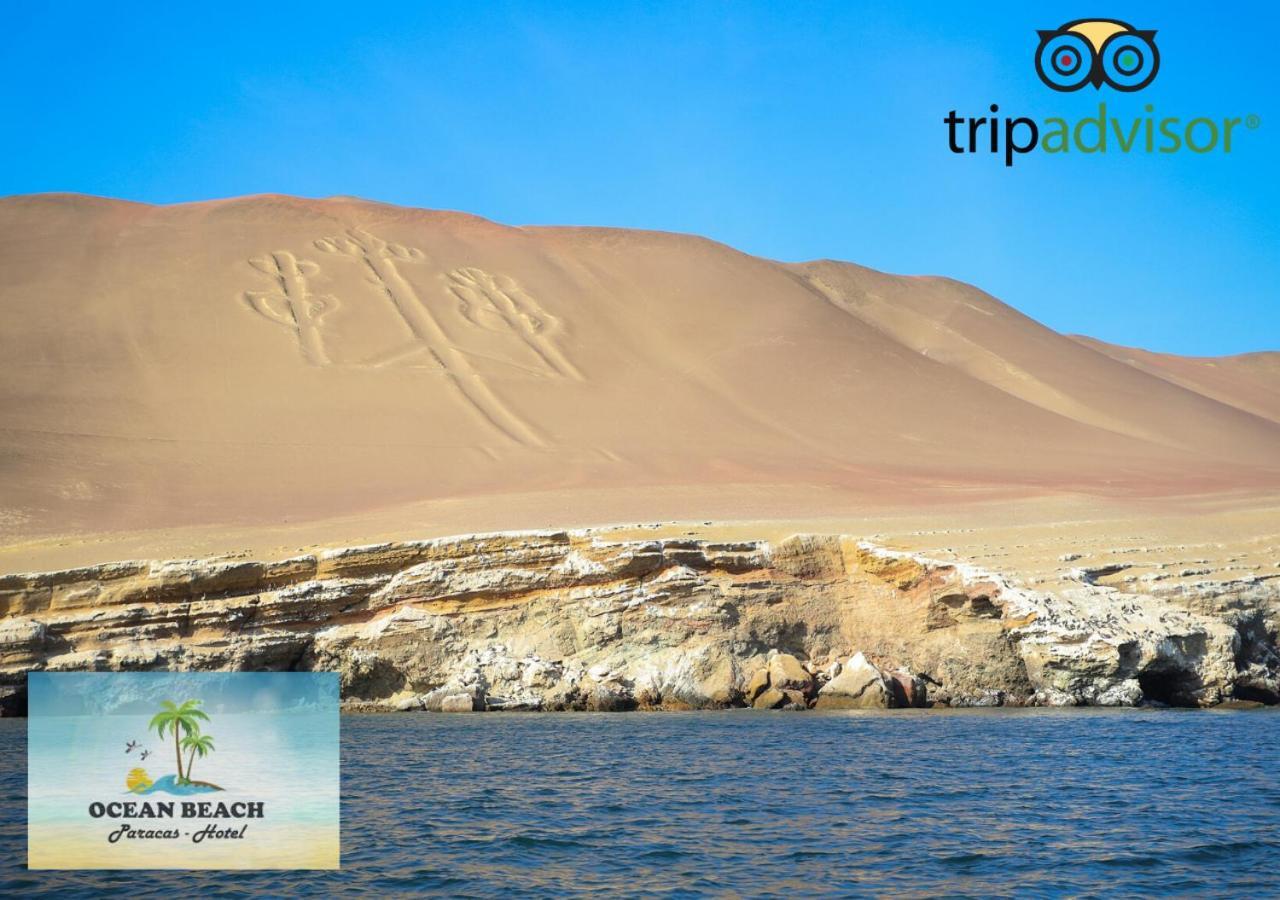 Hotel Ocean Beach Paracas Bagian luar foto